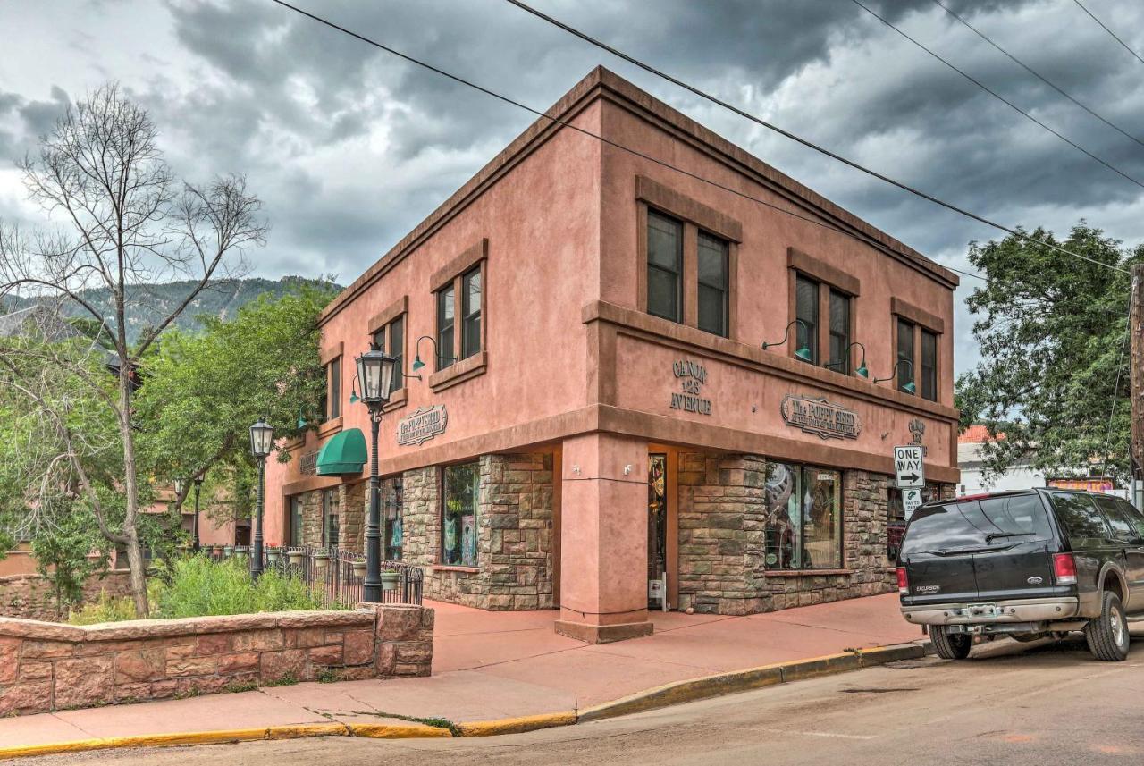 Downtown Manitou Springs Home Tranquil Creek View Exterior photo